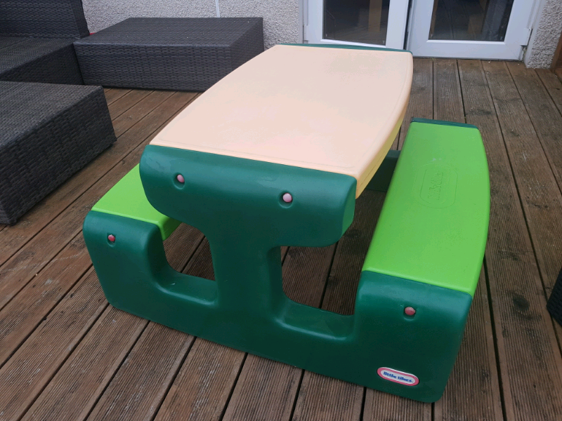 little tikes large picnic table